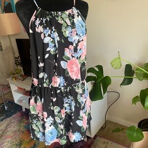 Floral Shorts Romper